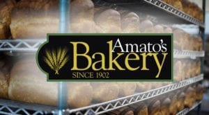 amatos bakery logo graphic