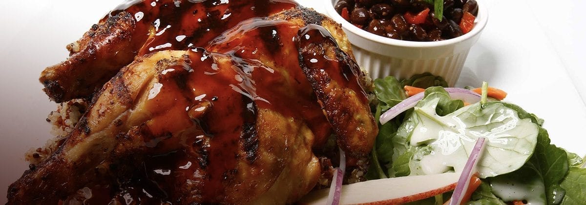 cooked bbq chicken