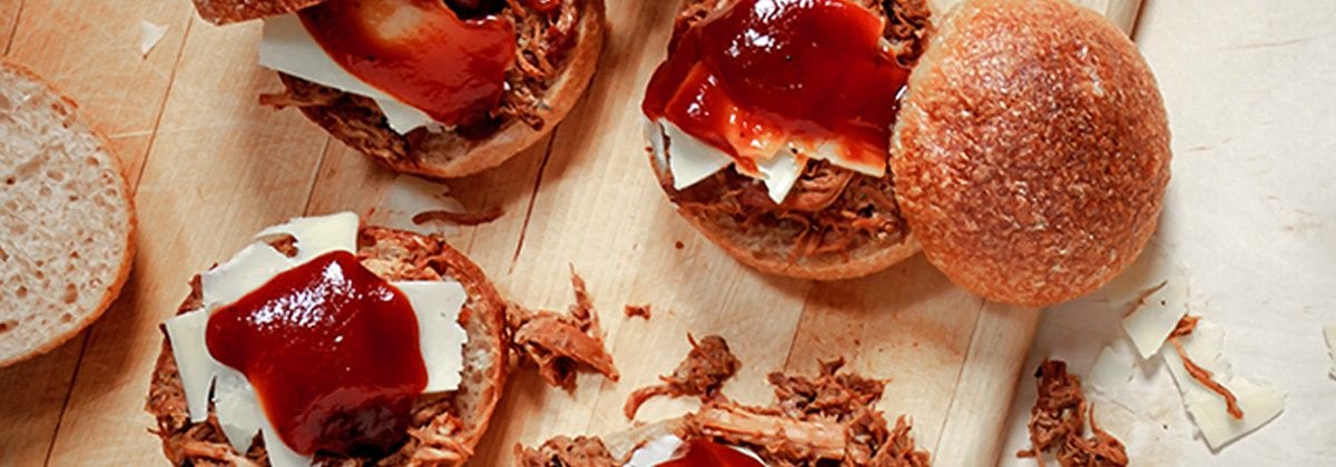 pulled pork sliders