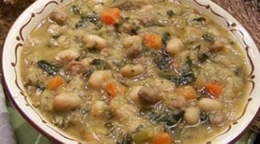 bean and sausage soup