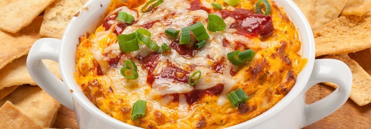 buffalo chicken pizza dip