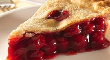 cherry pie slice