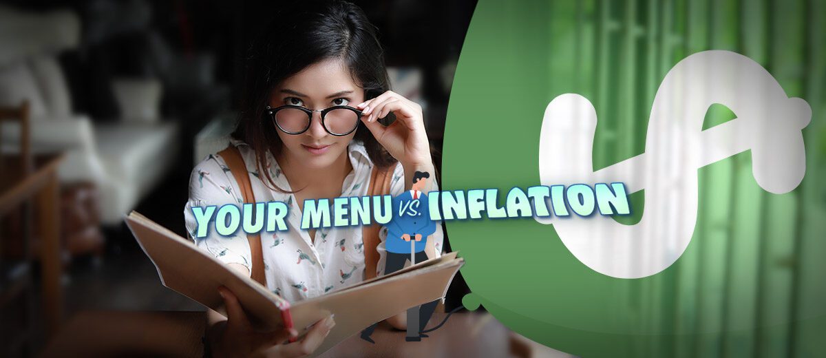 your menu vs. inflation graphic