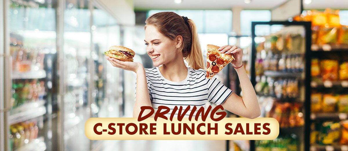 driving c-store lunch sales graphic