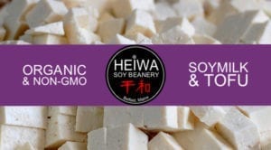 heiwa tofu logo graphic