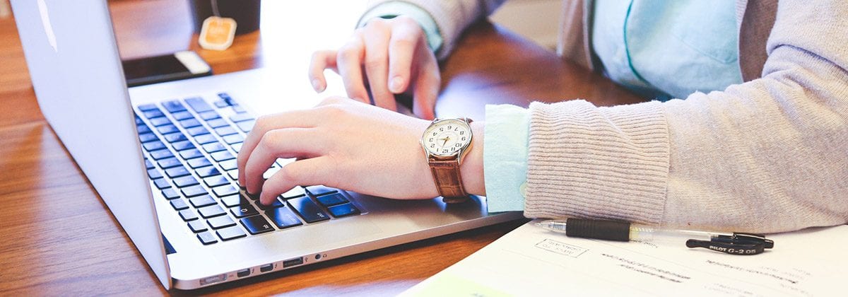 hands and paperwork