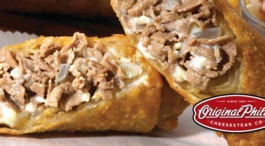 original philly cheesesteak egg rolls