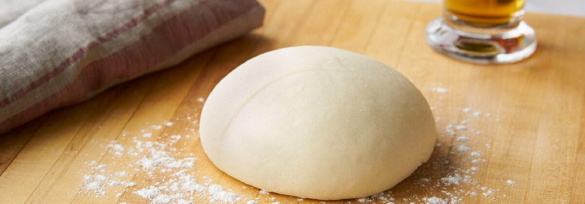 it'll be pizza beer dough ball