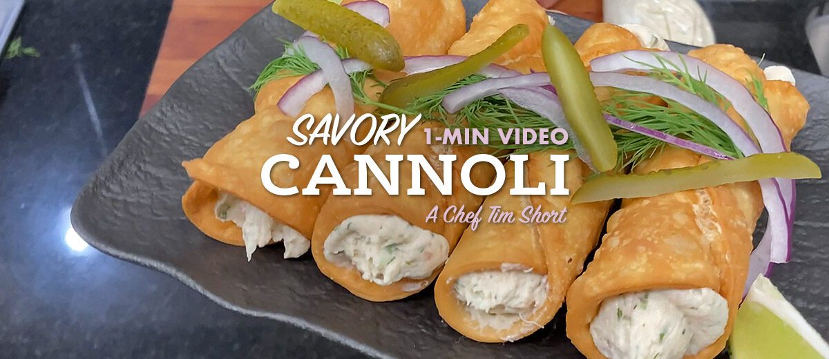 savory cannoli graphic