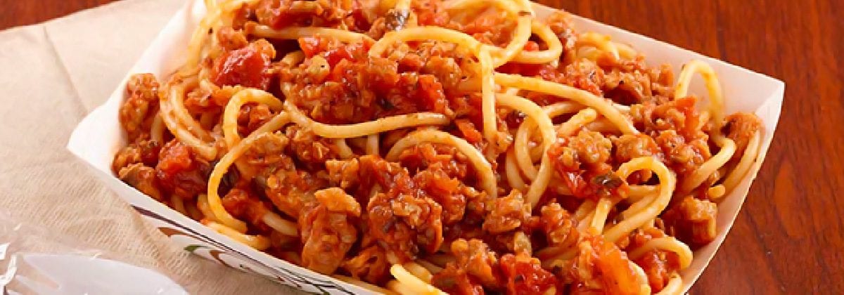 spaghetti with meat sauce